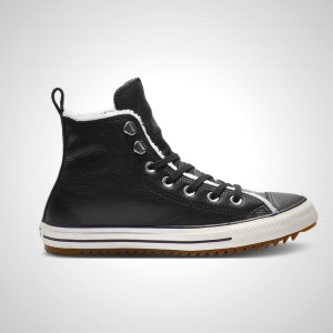 Altas Converse Chuck 70 Nubuck Mujer Verde Oliva / Negras | 643FZTJVA