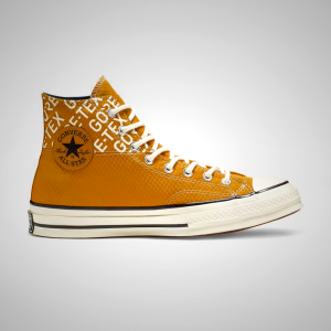 Botas Converse Chuck Taylor All Star GR-82 Space Cowgirl Mujer Negras / Plateadas / Naranjas Oscuro