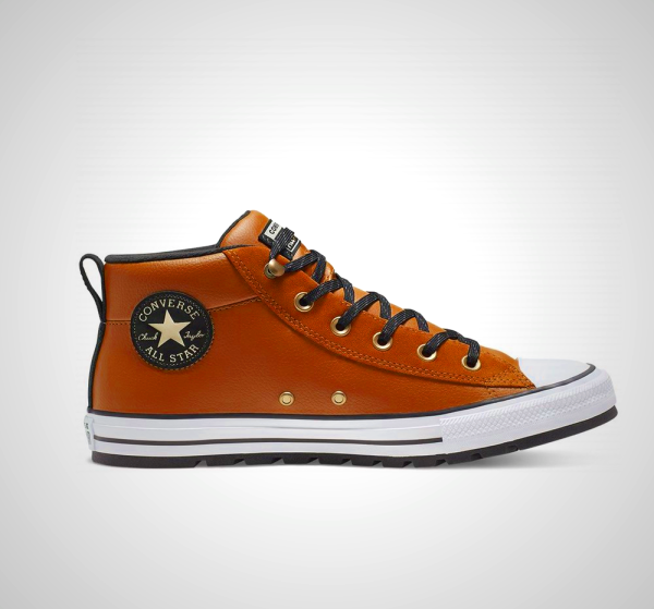 Botas Cuero Converse Chuck 70 GORE-TEX Waterproof Mujer Blancas / Negras | 042IWSNVP