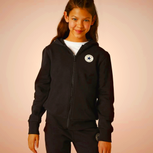 Sudadera Con Capucha Converse Chuck Taylor Patch Foil Niños Rojas | 703TJSBCM