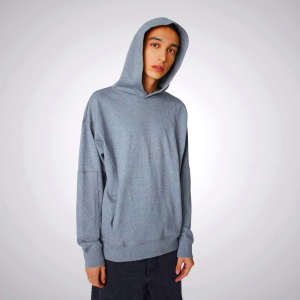 Sudadera Con Capucha Converse Heavyweight Jersey Pullover Hombre Gris | 093OMCEXR