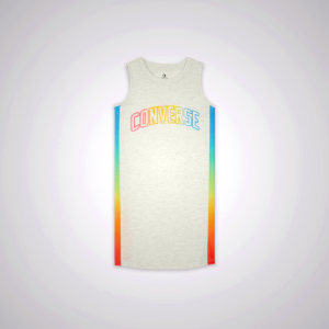Vestido Converse Splatter Tank Niños Blancas | 341WPBHYT