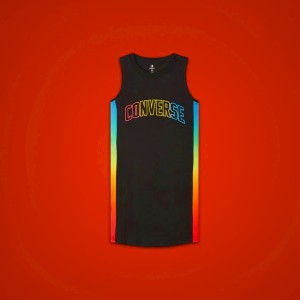 Vestido Converse Gradient Tank Niños Negras | 702SAYLRE